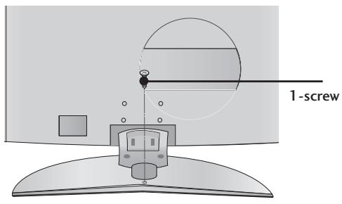 LG 32LC5 - ATTACHING THE TV TO A DESK (Only 26/32LB7* model) - 1