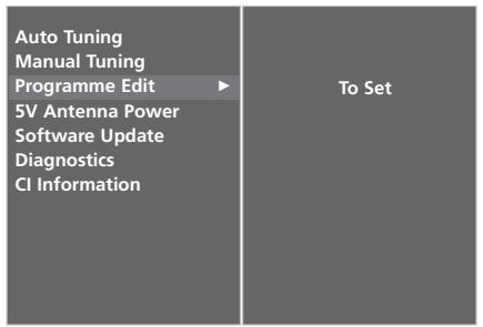 LG 32LC5 - PROGRAMME EDIT (IN DIGITAL MODE) - 4