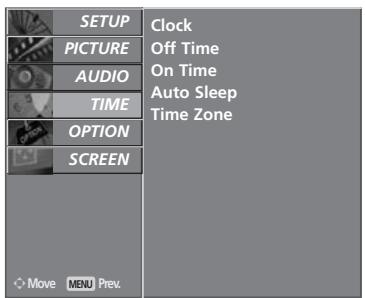 LG 32LC5 - AUTO SHUT-OFF SETTING - 2