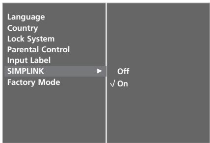LG 32LC5 - SIMPLINK FUNCTION (except 42/50PC3*) - 3