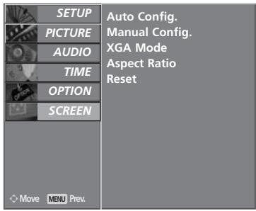 LG 32LC5 - Auto configure - 2