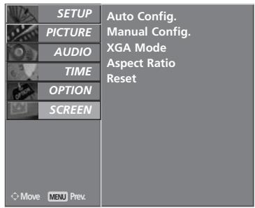 LG 32LC5 - ON SCREEN MENUS SELECTION AND ADJUSTMENT - 3