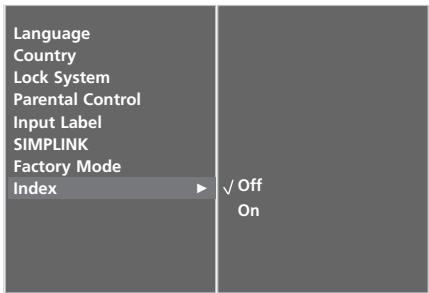 LG 32LC5 - INDEX (only 50PB6*) - 13
