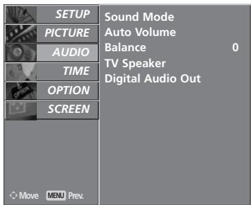 LG 32LC5 - AUTO VOLUME LEVELER - 2
