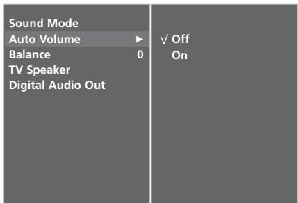 LG 32LC5 - AUTO VOLUME LEVELER - 3
