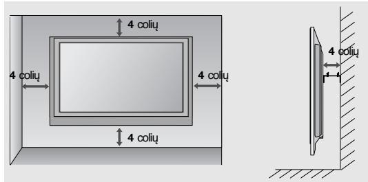 LG 323000 - TVIRTINIMAS PRIE SIENOS: TVIRTINIMAS HORIZONTALIOJE PADUTYJE - 2