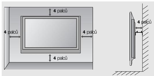 LG 323000 - Montáž na zed': Horizontální instalace - 2