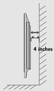 LG 32PC51 - WALL MOUNT: HORIZONTAL INSTALLATION - 3