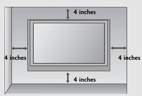 LG 32PC51 - WALL MOUNT: HORIZONTAL INSTALLATION - 2