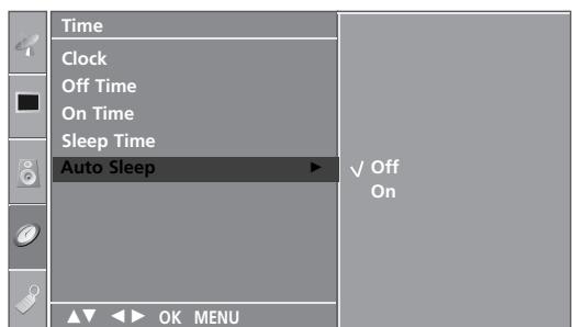 LG 32PC51 - AUTO SHUT-OFF SETTING - 3