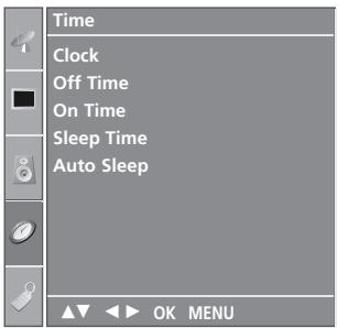LG 32PC51 - CLOCK SETUP - 2