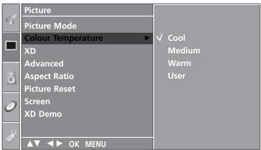 LG 32PC51 - Colour Tone - User Option - 3