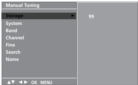 LG 32PC51 - MANUAL PROGRAMME TUNING - 4