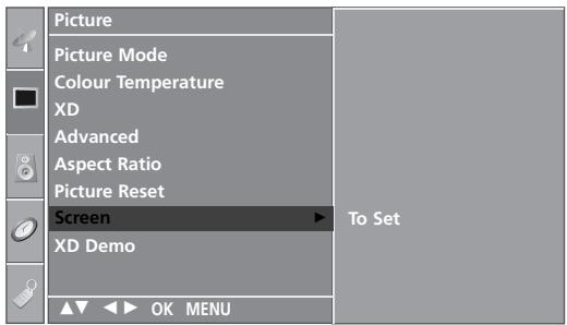 LG 32PC51 - Adjustment for screen Phase, Clock, Position - 3