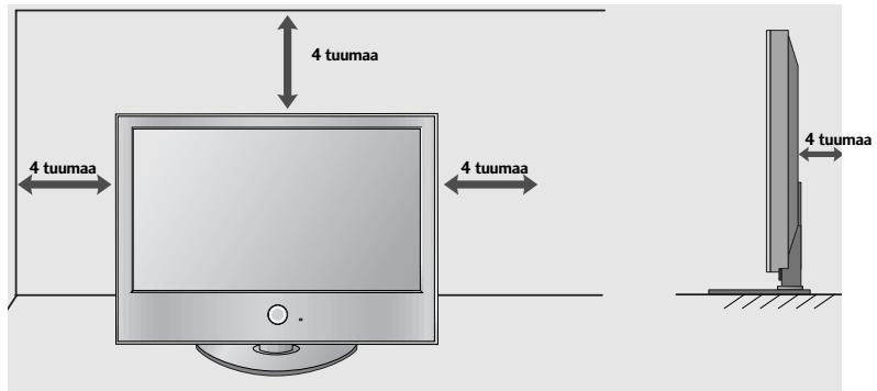 LG 426100 - ASENNA TV HUOLELLISESTI, JOTTEI SE KAADU. - 2