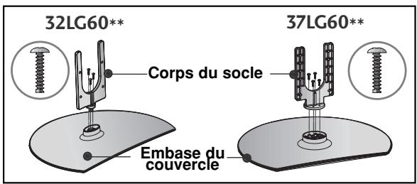 LG 426100 - INSTALLATION DU SOCLE (32/37/42LG60\*\*, 42LG61\*\* uniquement) - 2