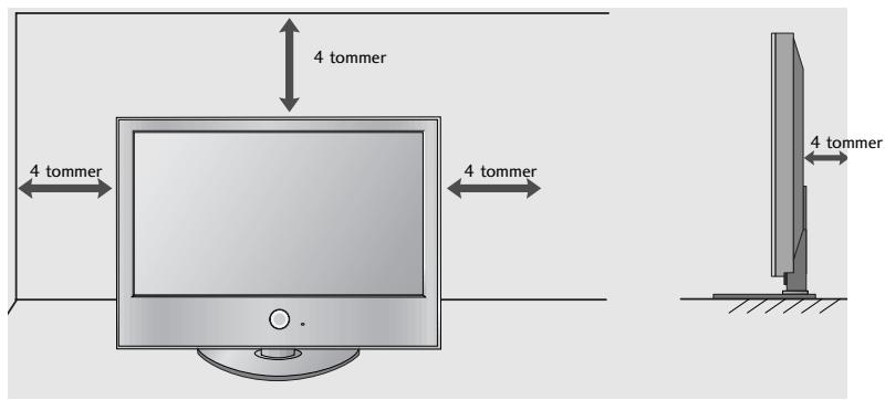 LG 426100 - SETT DEN OPP FORSIKTIG SLIK AT PRODUKTET IKKE VELTER. - 2