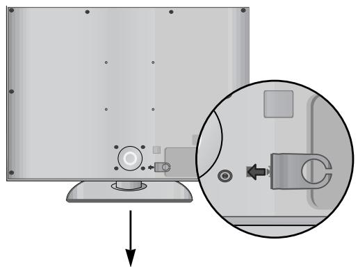 LG 426100 - KABLO DÜZENLEMESİ İÇİN ARKA KAPAK - 1
