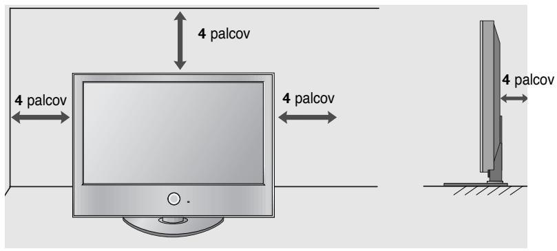 LG 426100 - TELEVÍZOR UMIESTNITE BEZPECNE, ABY SA NEPREVRÁTIL. - 1