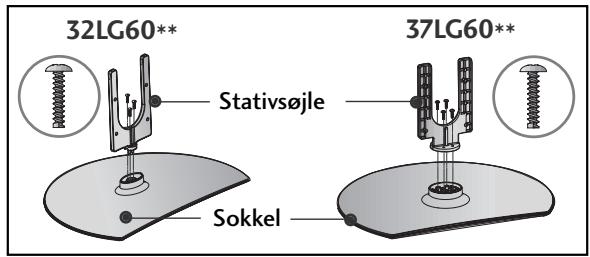 LG 426100 - Veggmontering: Loddrett installering - 3