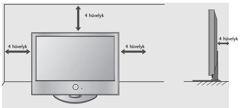 LG 426100 - KÉRJÜK, GONDOSAN SZERELJE FEL, HOGY A KÉSZÜLÉK NE BORULHASSON FEL. - 1