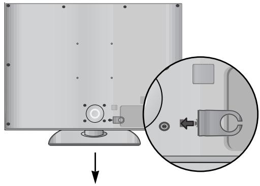 LG 426100 - Dopasuj otwór do otworu w UCHWYCIE SYSTEMU ZARZĄDZANIA PRZEWODAMI. - 1