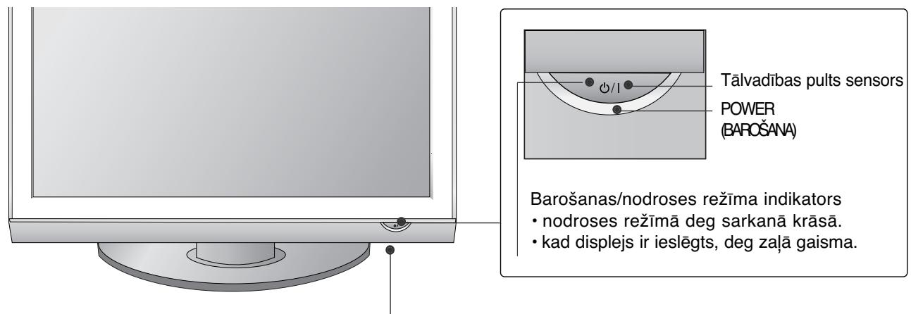 LG 42PG1000 - PRIEKŠEJÁ PANELA VADIBAS ELEMENTI - 1