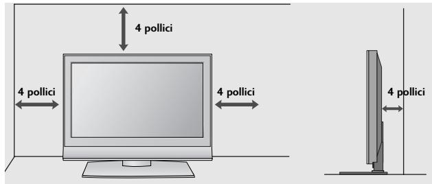 LG 42PG1000 - INSTALLAZIONE SU UNA SCRIVANIA - 2