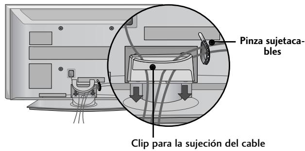 LG 42PG1000 - Coloque el CLIP PARA LA SUJECCION DEL CABLE según se indica. - 2