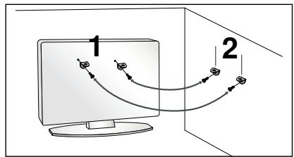 LG 42PG1000 - ZET ALLES MET ZORG IN ELKAAR ZODAT DE TV NIET KAN OMVALLEN. - 2