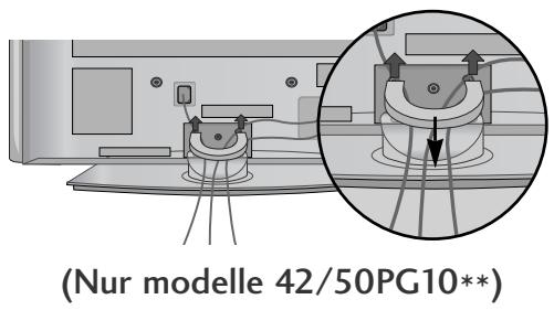 LG 42PG1000 - Kabelhalterung entfernen - 1