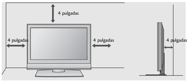 LG 42PG1000 - INSTALACION EN PIE SOBRE Escritorio - 2