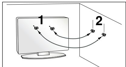 LG 42PG1000 - SESTAVTE TELEVIZER PEČLIVE, ABY SE NEMOHL PREVRHNOUT. - 2