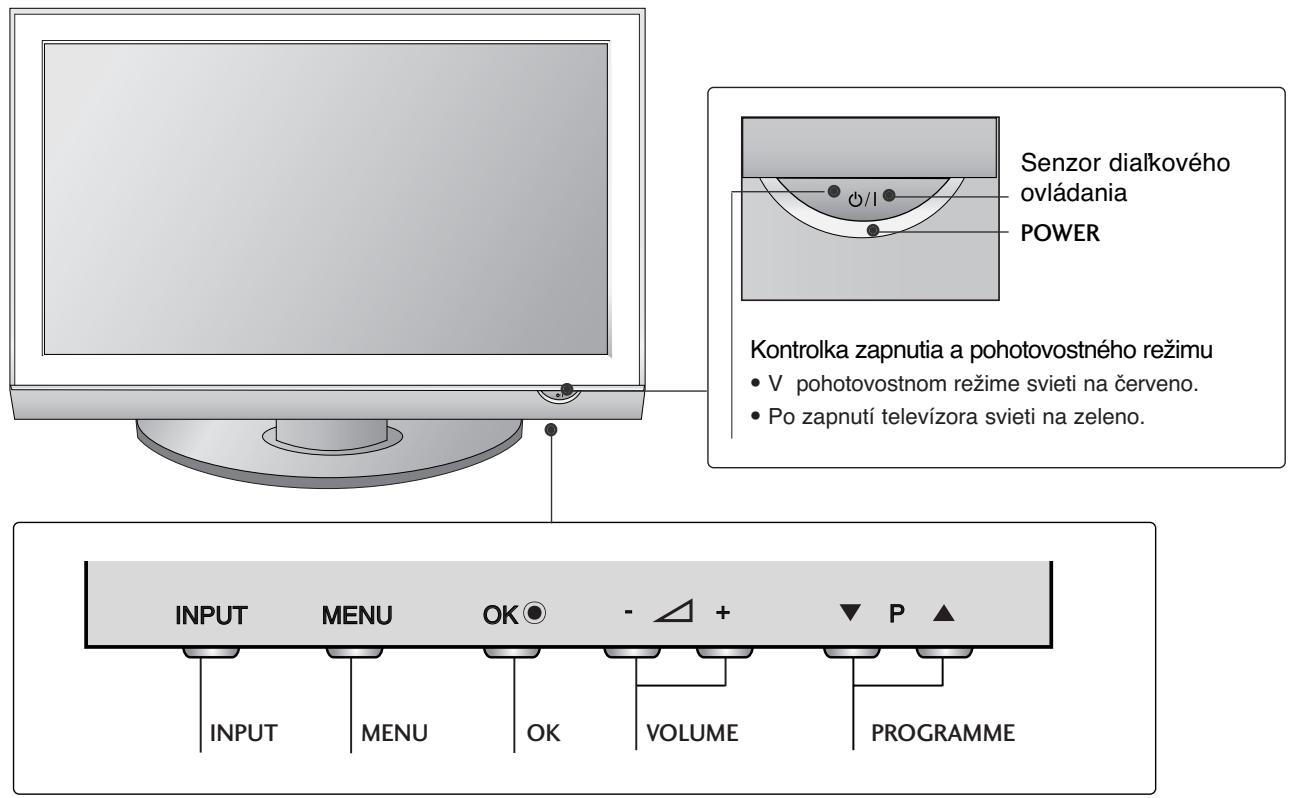 LG 42PG1000 - OVLÁDACIE PRVKY NA PREDNOM PANELI - 1