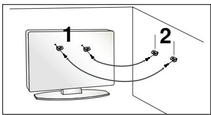 LG 42PG1000 - Veuillez installer la television avec precaution pour EVITER qu'elle NE TOMBE. - 2