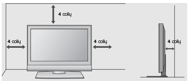 LG 42PG1000 - TELEVIZORIAUS STATYMAS ANT STALO - 2