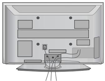 LG 42PG1000 - Pripojte kable podla potreby. - 1