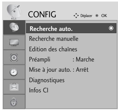 LG 42PG1000 - Mémorisation des châines - 1