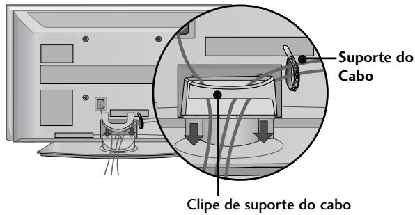 LG 42PG1000 - Instale o CLIPE DE GESTÃO DO CABO, conforme indicado. - 2