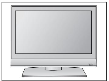 LG 42PG1000 - Instalace s podstavcem na stolku - 1