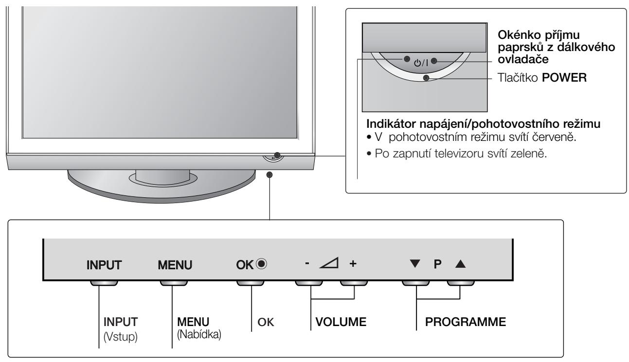 LG 42PG1000 - OVLÁDÁNÍ NAČELNÍM PANELU - 1