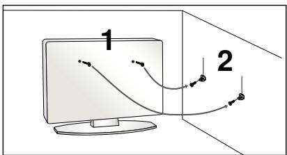 LG 42PG1000 - POR FAVOR, INSTALE EL PRODUCTO CON CUIDADO PARA EVITAR QUE SE CAIGA. - 1