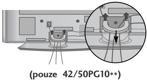LG 42PG1000 - SEJMUTÍ DRŽÁKU KABELU - 1