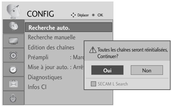 LG 42PG1000 - Mémorisation des châines - 3