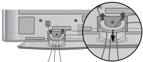 LG 42PG1000 - De KABELKLEM verwijderen - 1