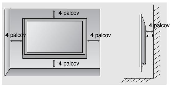 LG 42PG1000 - MONTAZ NA STENU: HORIZONTÁLNE UCHYTENIE - 2