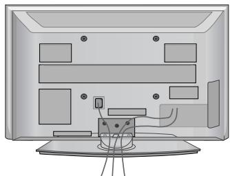LG 42PG1000 - Sluit de gewenste kabels aan. - 1