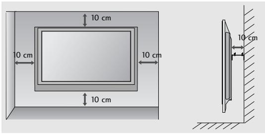 LG 42PG1000 - WANDMONTAGE: HORIZONTAL LAGE - 2