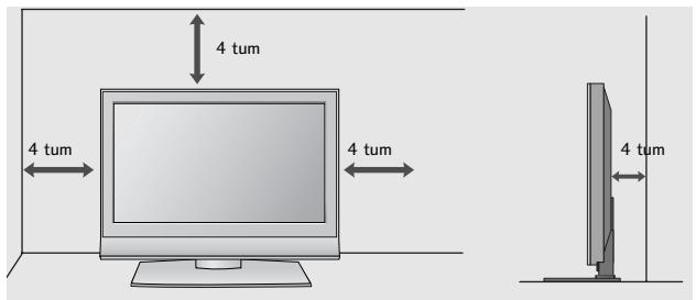 LG 42PG1000 - INSTALLATION PÅ BORDSSOCKEL - 2