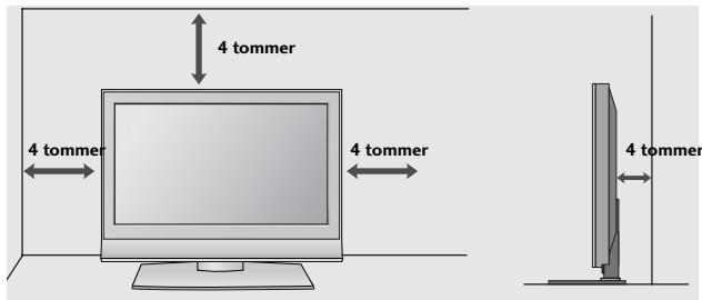 LG 42PG1000 - Installation på bordsokkel - 2